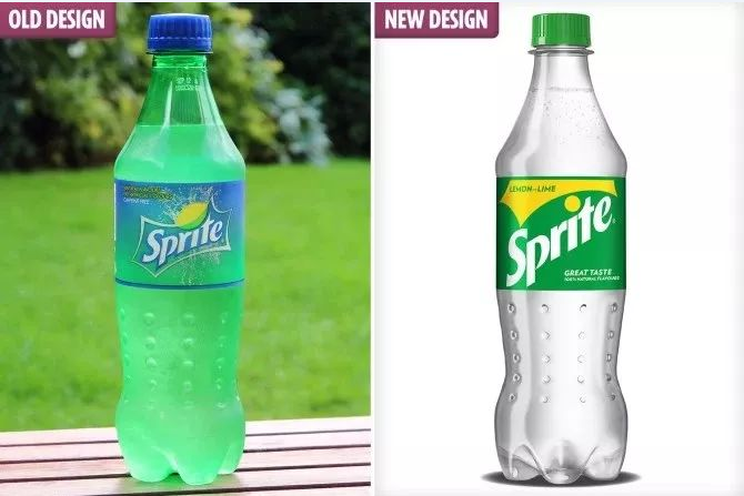 可口可乐宣布：将雪碧标志性绿瓶变全透明