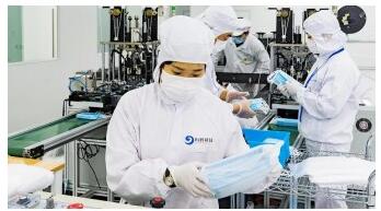 比亚迪成全球最大口罩制造商，均胜电子、格力、美的、安吉尔自产口罩纷纷上线