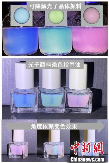 天津大学科研团队研发新型光子颜料 让美妆更环保