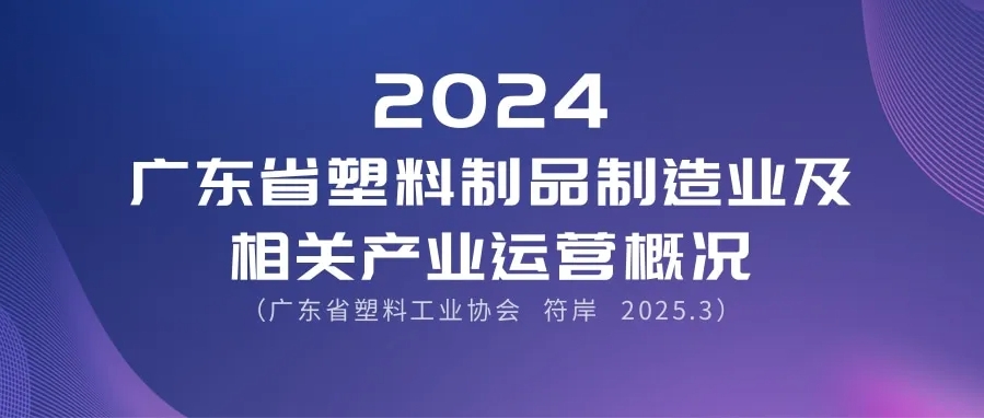2024广东省塑料制品制造业及相关产业运营概况